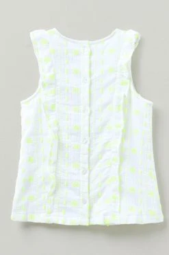Crew Clothing Company Viva Neon Pop White Top -Angel & Rocket Shop A70822s2