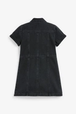 Next Black Fitted Denim Dress (3-16yrs) 12 Next Black Fitted Denim Dress (3-16yrs) -Angel & Rocket Shop A72663s3