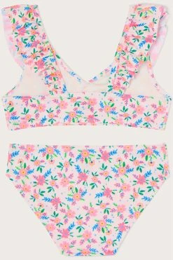 Monsoon Natural Ditsy Spot Wrap Bikini Set -Angel & Rocket Shop A90838s2