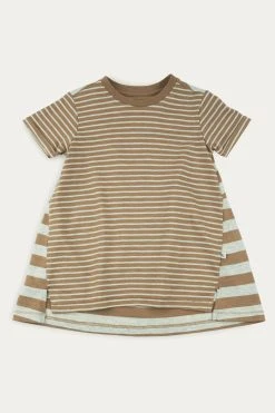 KIDLY Brown Perfect T-Shirt Dresses 2 Pack -Angel & Rocket Shop A91133s2