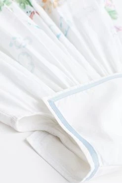 Next White Seaside Scene Print Baby Prom Dress (0mths-2yrs) -Angel & Rocket Shop AN3287s6