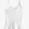 Abercrombie & Fitch Crochet Tank Top -Angel & Rocket Shop C05084s