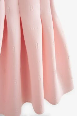 Baker By Ted Baker Pink Embossed Scuba Dress -Angel & Rocket Shop C05186s10