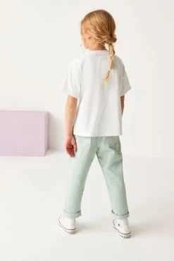 Next Crochet Daisy T-Shirt (3-16yrs) -Angel & Rocket Shop C06 745s3