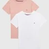 Tommy Hilfiger Cotton White Long Sleeve T-Shirts 2 Pack -Angel & Rocket Shop C07959s
