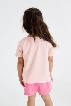 Next Scallop Cotton T-Shirt (3mths-7yrs) -Angel & Rocket Shop C08 468s3