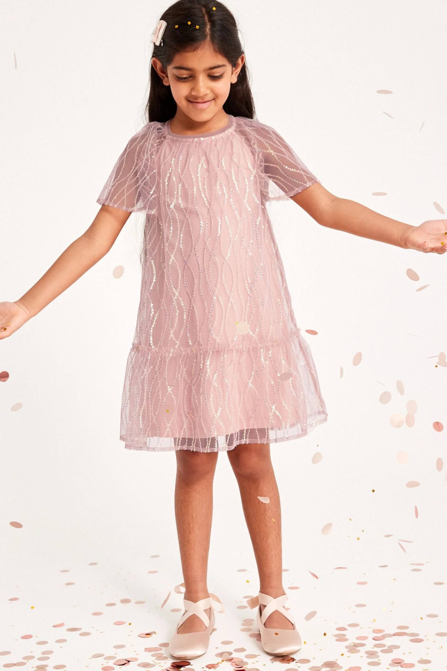 Next Sequin Dress (3-16yrs) 3 Next Sequin Dress (3-16yrs)