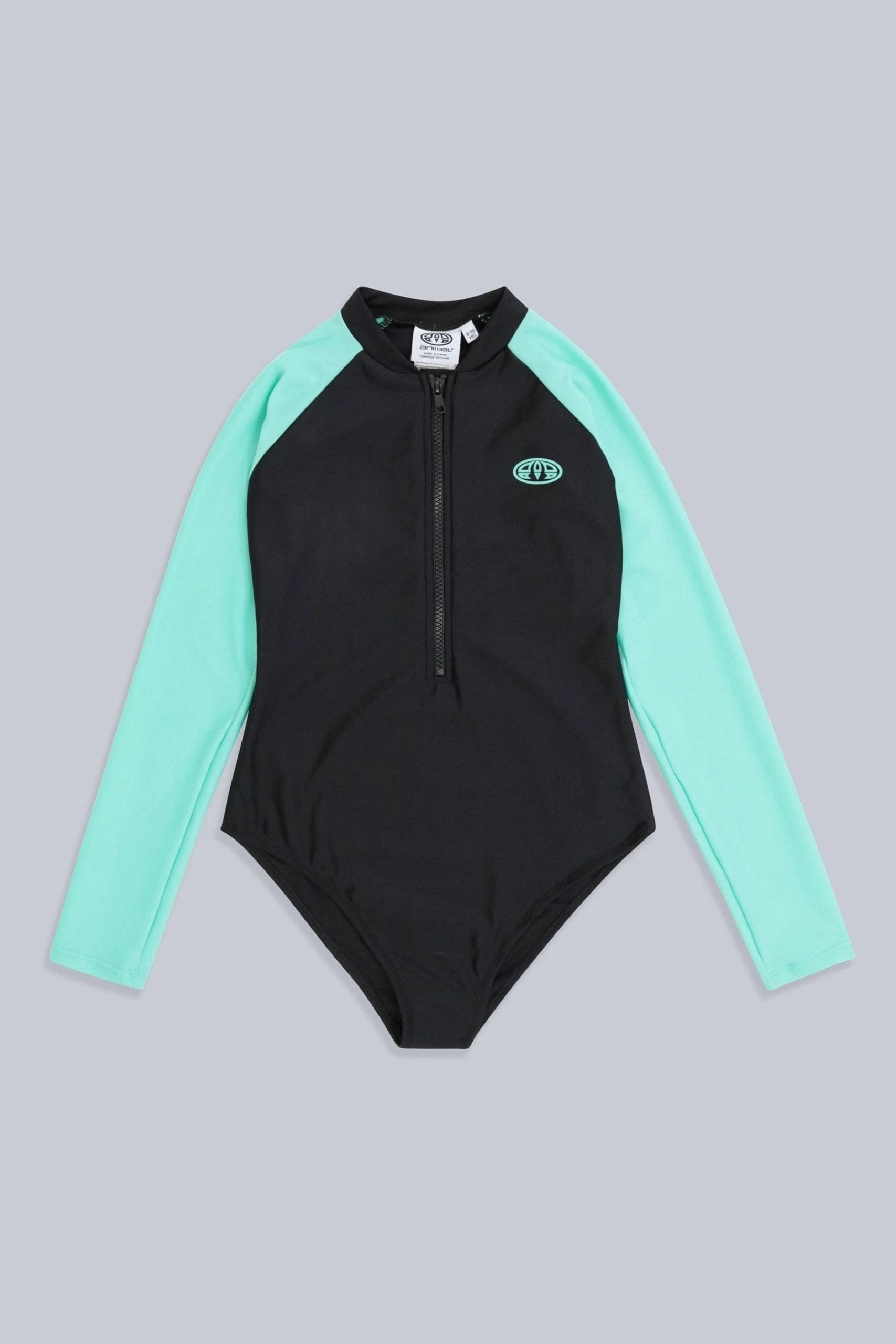 Animal Kids Gala Recycled Black Swimsuit 3 Animal Kids Gala Recycled Black Swimsuit