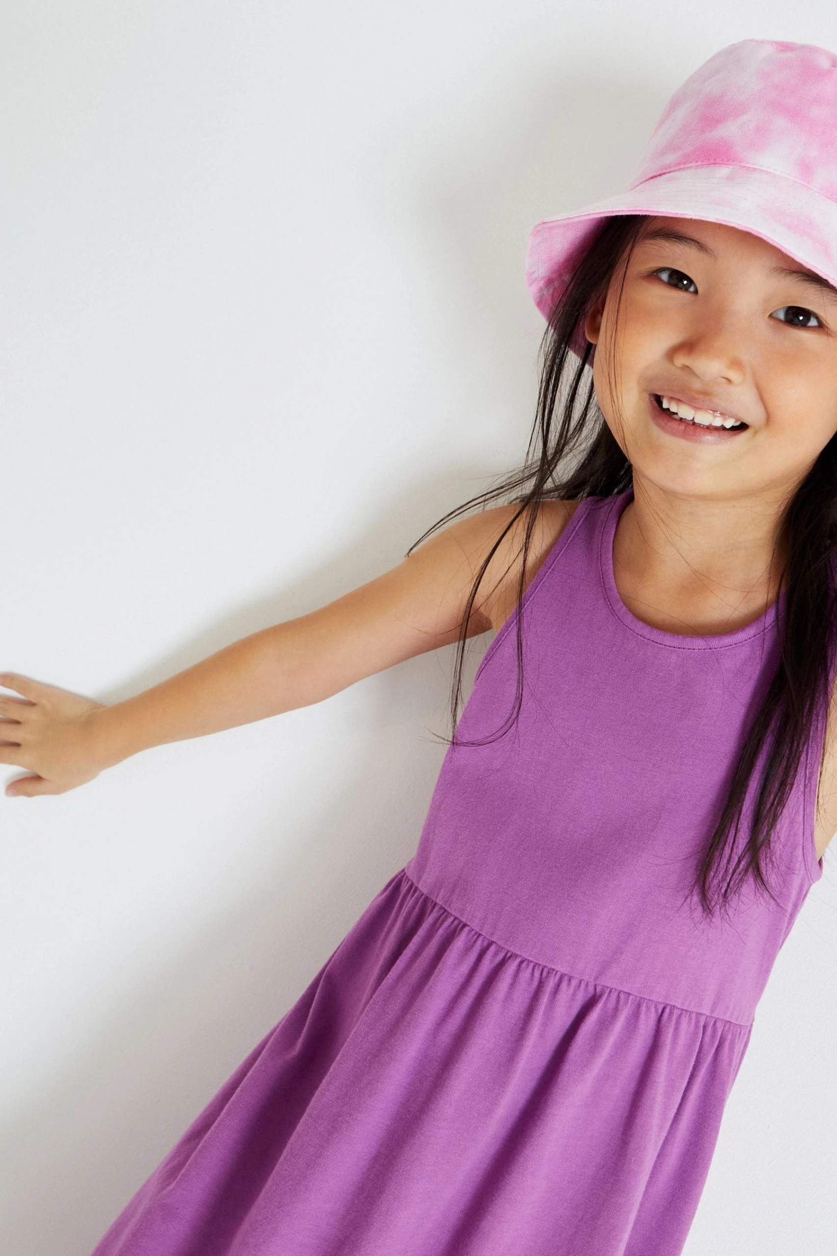 Next Back Detail Soft Jersey Midi Dress (3-16yrs) 5 Next Back Detail Soft Jersey Midi Dress (3-16yrs) - Image 3