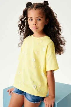 Next Crochet Daisy T-Shirt (3-16yrs)