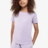 Barbour International Barbour® International Girls Lilac Purple Rossin T-Shirt -Angel & Rocket Shop C26527s