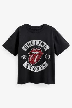 Next Rolling Stones Oversized T-Shirt (3-16yrs) -Angel & Rocket Shop C27 403s4