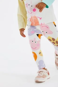 Next Multi Peppa Pig Long Sleeve T-Shirt And Leggings Set (3mths-7yrs) -Angel & Rocket Shop C29 881s4