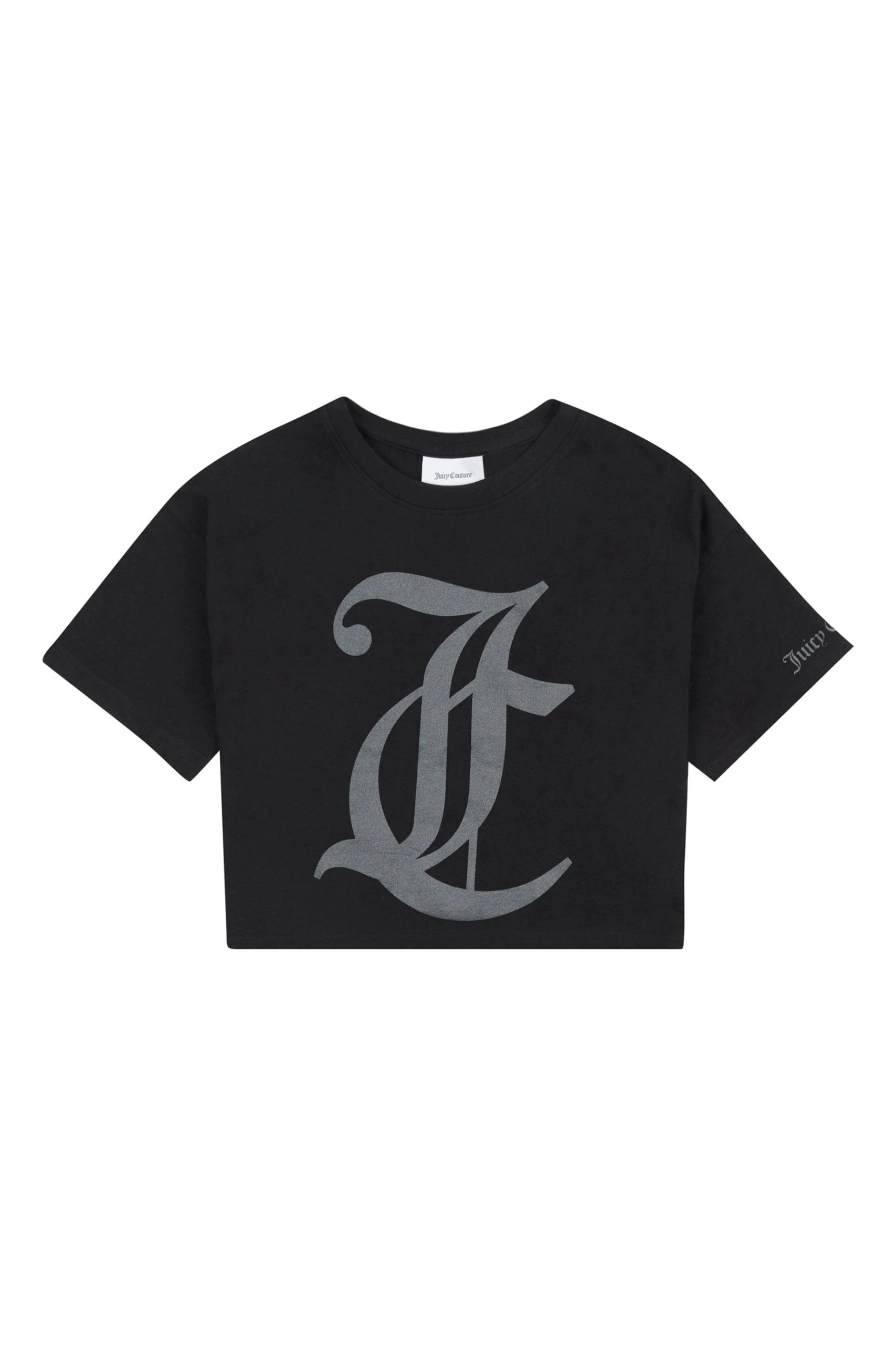 Juicy Couture Tonal Wasitband Length Boxy T-Shirt 7 Juicy Couture Tonal Wasitband Length Boxy T-Shirt - Image 5