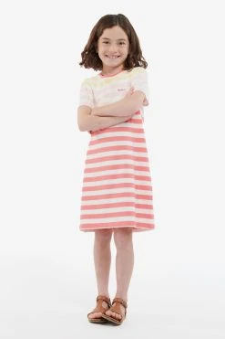 Barbour® Stripe Girls Penny Dress -Angel & Rocket Shop C33920s3