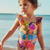 Next Frill Sleeved Swimsuit (3mths-12yrs) 2 Next Frill Sleeved Swimsuit (3mths-12yrs) -Angel & Rocket Shop C35 715s
