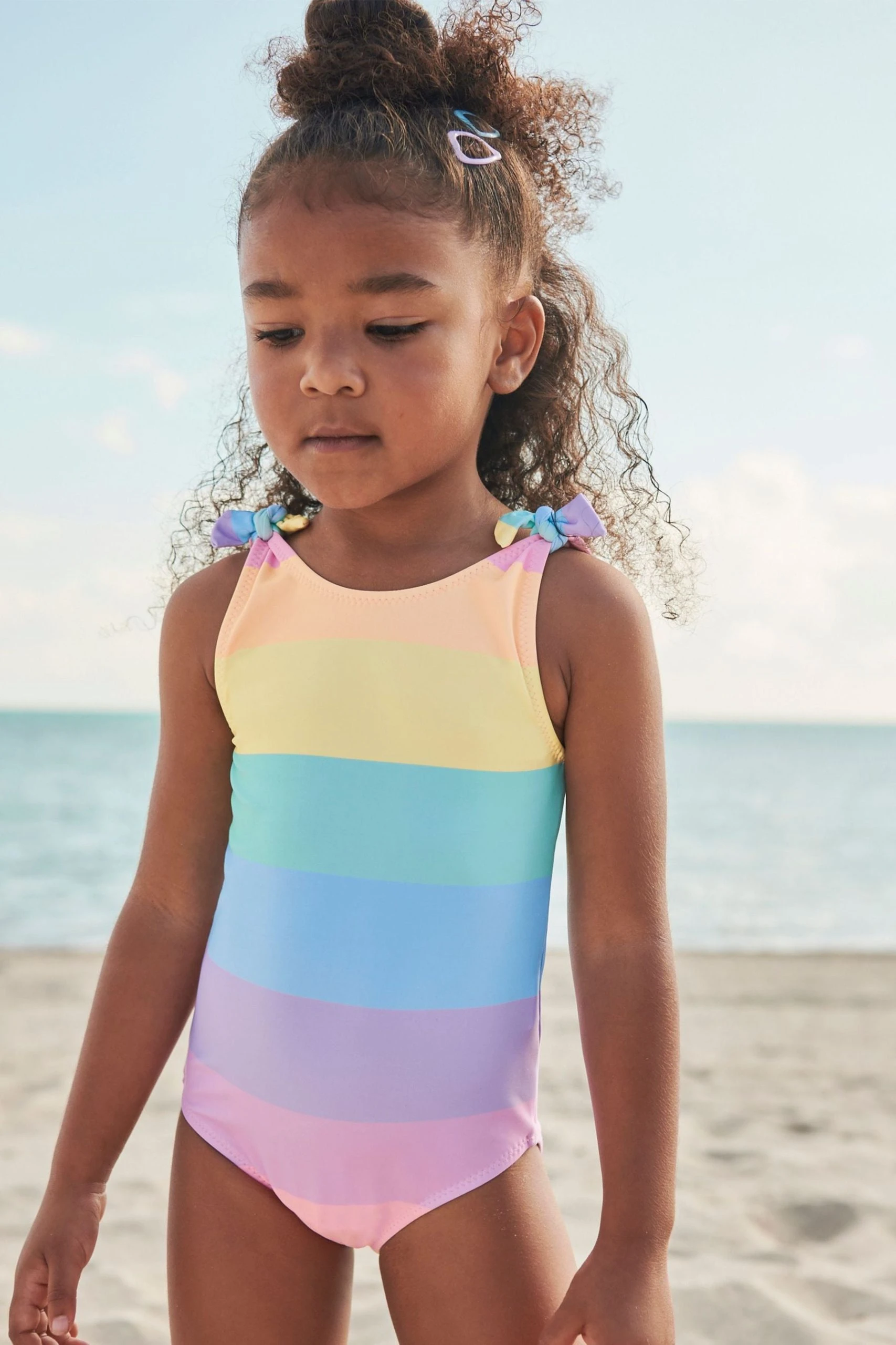 Next Tie Shoulder Swimsuit (3mths-7yrs) 3 Next Tie Shoulder Swimsuit (3mths-7yrs)