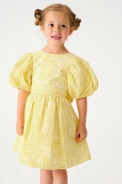 Baker By Ted Baker Yellow Gingham Dress