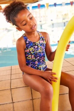 Next Sports Cross-Back Swimsuit (3-16yrs)