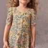 Next Ruched Sleeve Dress (3-16yrs) -Angel & Rocket Shop C46 847s
