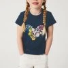 Paul Smith Junior Girls 'Heart' Print T-Shirt 2 Paul Smith Junior Girls 'Heart' Print T-Shirt -Angel & Rocket Shop C48177s