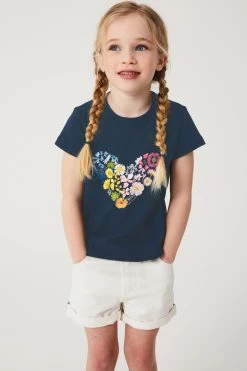 Paul Smith Junior Girls 'Heart' Print T-Shirt