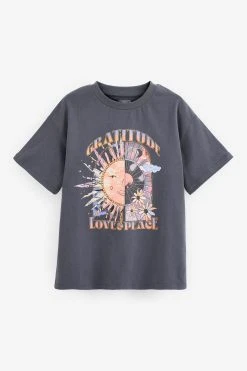 Next Oversized Graphic T-Shirt (3-16yrs) -Angel & Rocket Shop C52 086s4