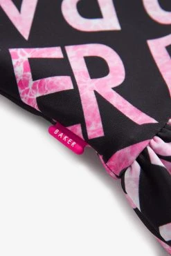Baker By Ted Baker Pink Logo Swimsuit -Angel & Rocket Shop C53612s3