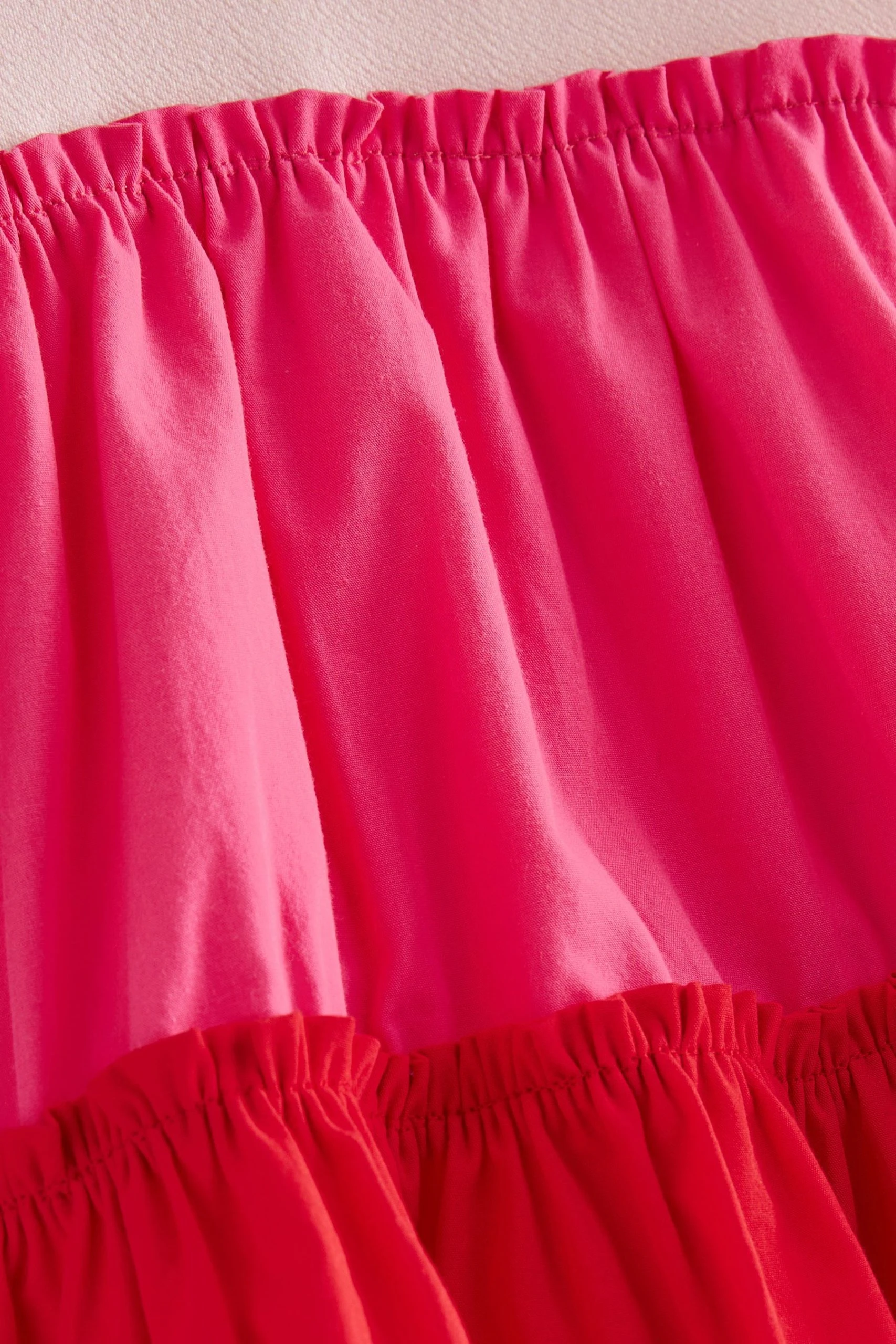 Baker By Ted Baker Pink & Red Colourblock Dress 11 Baker By Ted Baker Pink & Red Colourblock Dress - Image 9