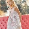 Next Jacquard Party Dress (6-16yrs) -Angel & Rocket Shop C57 408s