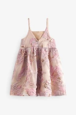 Next Jacquard Party Dress (6-16yrs) -Angel & Rocket Shop C57 408s6