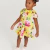 Baker By Ted Baker Yellow Floral Jersey Dress 1 Baker By Ted Baker Yellow Floral Jersey Dress -Angel & Rocket Shop C60940s