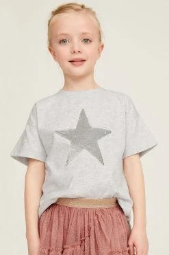 Mint Velvet Sequin Star T-Shirt
