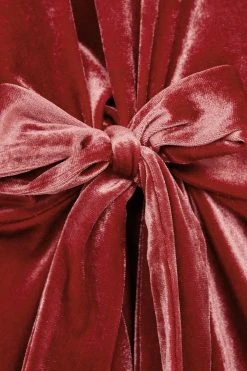 Reiss Esme Velvet Tie Side Dress -Angel & Rocket Shop C65589s7