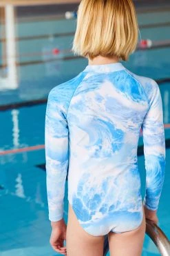 Next Long Sleeved Swimsuit (3-16yrs) -Angel & Rocket Shop C67 059s3