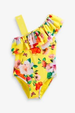 Baker By Ted Baker Yellow Floral Swimsuit 17 Baker By Ted Baker Yellow Floral Swimsuit -Angel & Rocket Shop C68249s7
