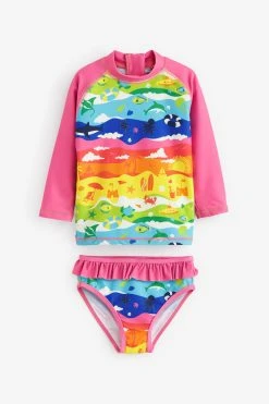 Little Bird By Jools Oliver Sunsafe Swim Set With Hat -Angel & Rocket Shop C69664s11