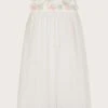 Monsoon Baby Natural Fiona 3D Flower Swing Dress -Angel & Rocket Shop C74362s