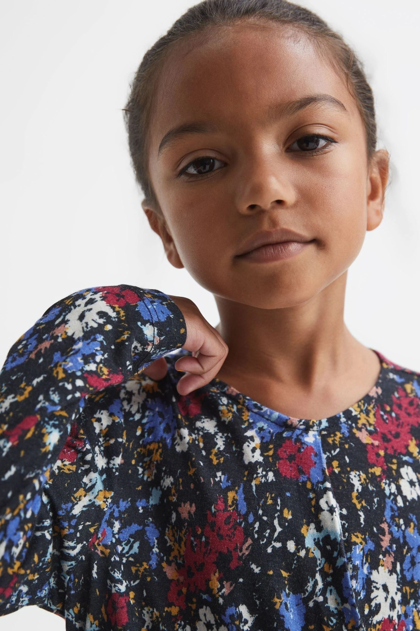 Reiss Jackie Printed Jersey Top 3 Reiss Jackie Printed Jersey Top