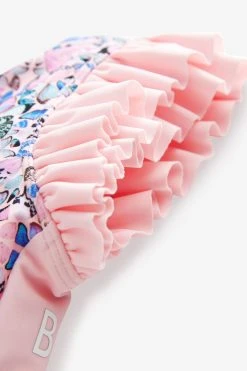 Baker By Ted Baker Pink Butterfly Swimsuit 9 Baker By Ted Baker Pink Butterfly Swimsuit -Angel & Rocket Shop C80029s3