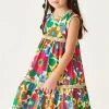 Little Bird By Jools Oliver Rainbow Tiered Dress 2 Little Bird By Jools Oliver Rainbow Tiered Dress -Angel & Rocket Shop C84799s
