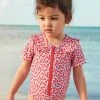 Next Collared Short Sleeve Swimsuit (3mths-7yrs)