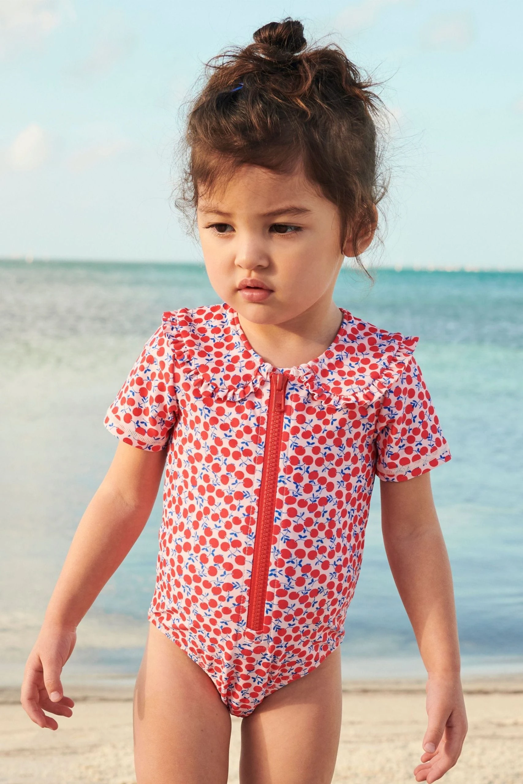 Next Collared Short Sleeve Swimsuit (3mths-7yrs) 3 Next Collared Short Sleeve Swimsuit (3mths-7yrs)