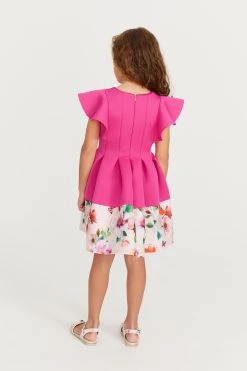 Baker By Ted Baker Pink Scuba Dress -Angel & Rocket Shop C88524s4