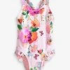 Baker By Ted Baker Pink Gingham Swimsuit -Angel & Rocket Shop C89197s
