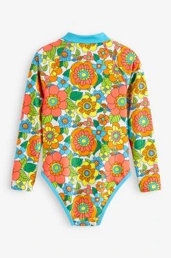 Little Bird By Jools Oliver Floral Longsleeve Swimsuit 14 Little Bird By Jools Oliver Floral Longsleeve Swimsuit -Angel & Rocket Shop C89453s11