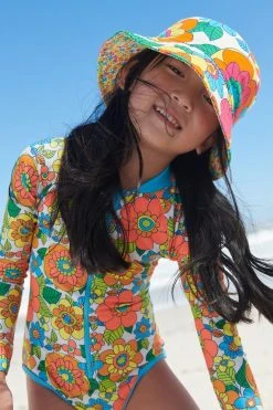 Little Bird By Jools Oliver Floral Longsleeve Swimsuit 11 Little Bird By Jools Oliver Floral Longsleeve Swimsuit -Angel & Rocket Shop C89453s3