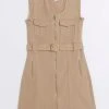 River Island Girls Brown Dark Og Western Pinafore Dress 1 River Island Girls Brown Dark Og Western Pinafore Dress -Angel & Rocket Shop C90304s