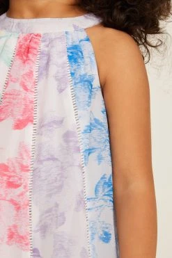 Baker By Ted Baker Multicolour Glitch Print Dress -Angel & Rocket Shop C90741s3