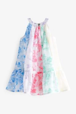 Baker By Ted Baker Multicolour Glitch Print Dress -Angel & Rocket Shop C90741s7